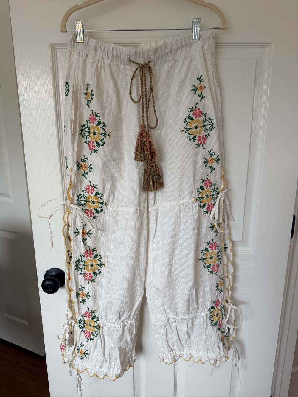 Free People Spring Breeze Tie Pants